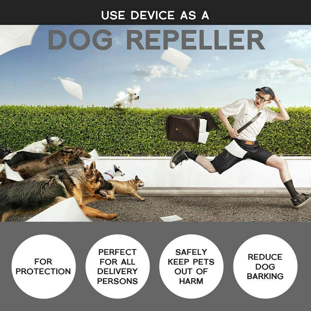 Pet Dog Repeller Anti Barking LED Ultrasonic Training Device