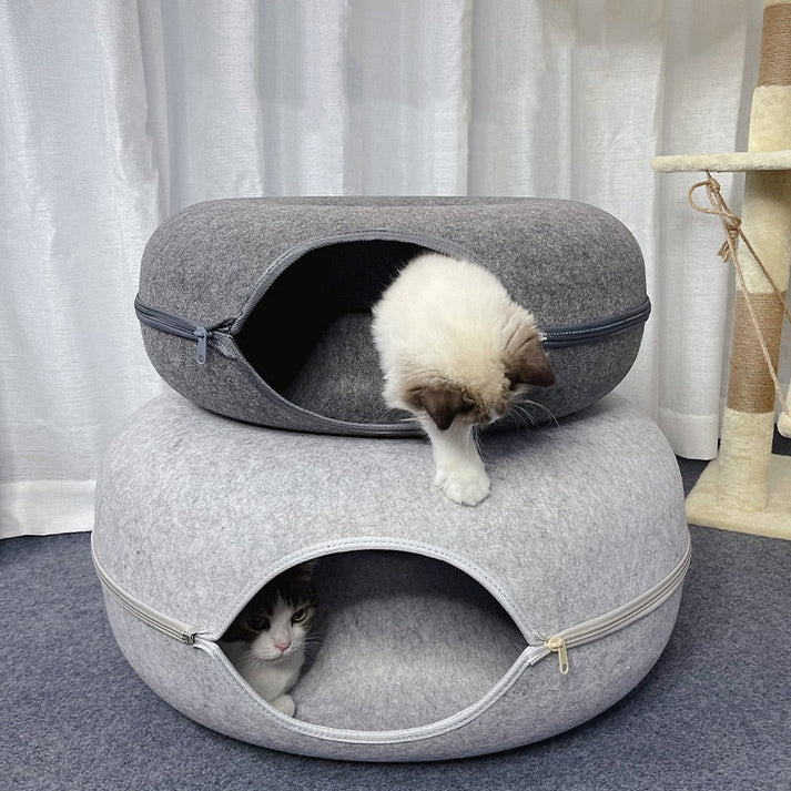 Paws4Love™ Cat Tunnel Bed