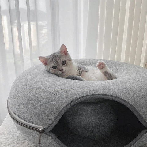 Paws4Love™ Cat Tunnel Bed